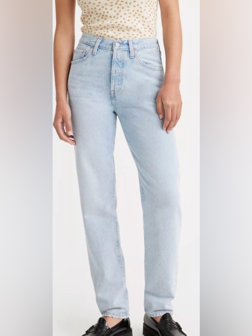 Levi’s 501 81 ‘Ever Afteenoon’ Light Wash Button Uo Fly Women's Jeans Size 28